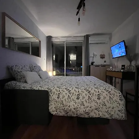 아파트 Lumineux Au Coeur Du Cap D 아그